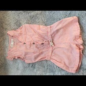 Zara Girl Shorts Romper, Blush